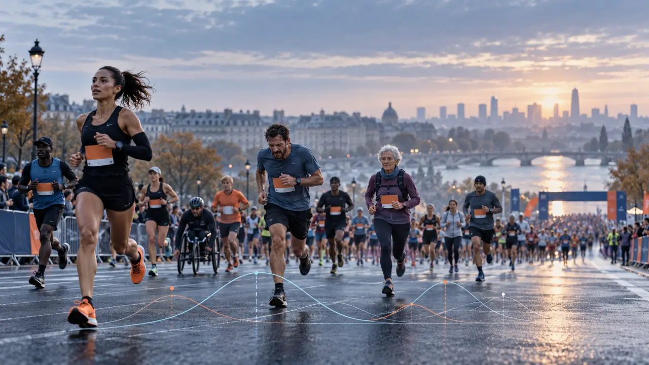 Marathon temps moyen : 4 h 26 min 33 s, et pourquoi ce chiffre ne dit pas tout